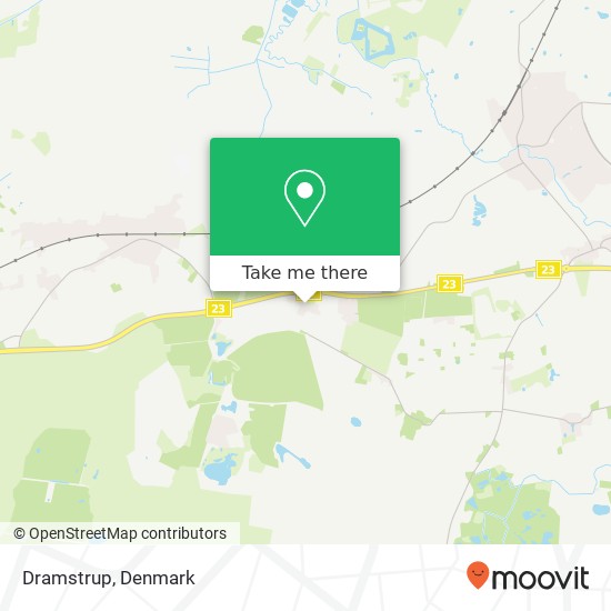 Dramstrup map