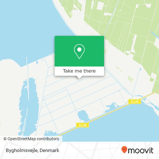 Bygholmsvejle map
