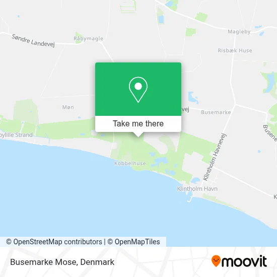Busemarke Mose map