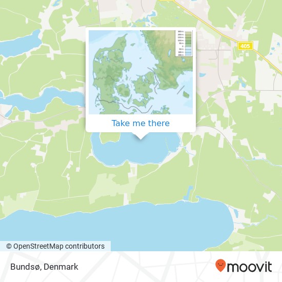 Bundsø map