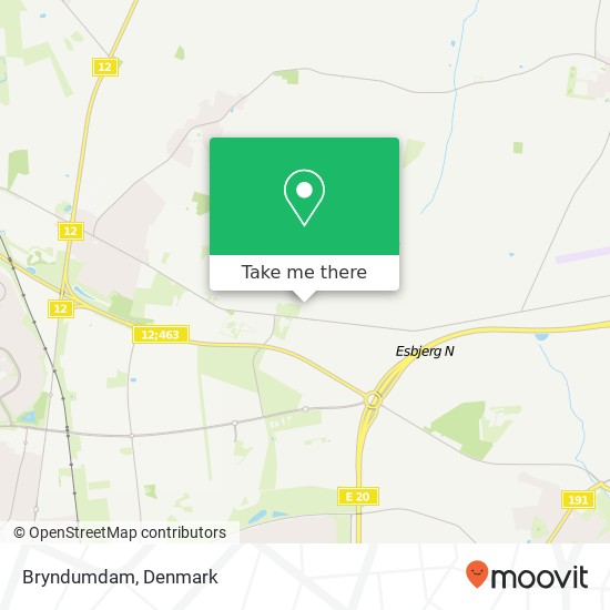 Bryndumdam map