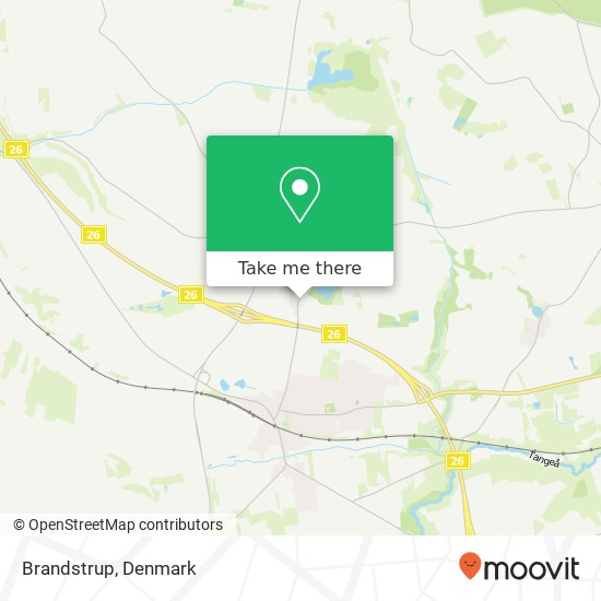 Brandstrup map