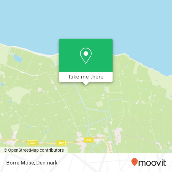 Borre Mose map