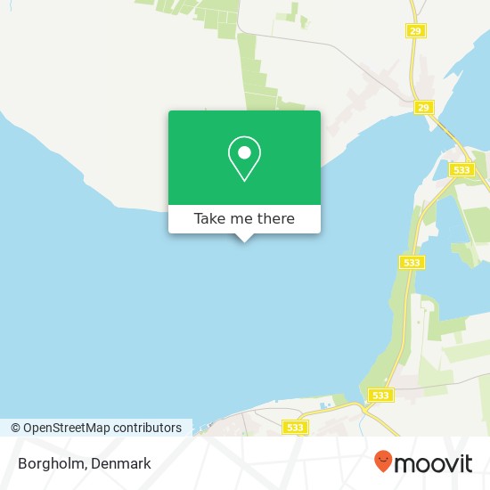 Borgholm map