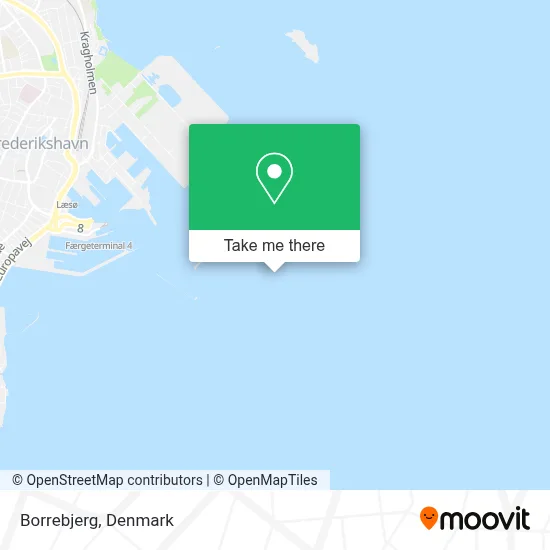 Borrebjerg map