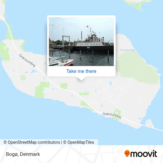 Bogø map