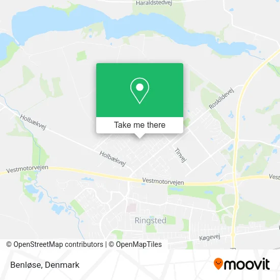 Benløse map