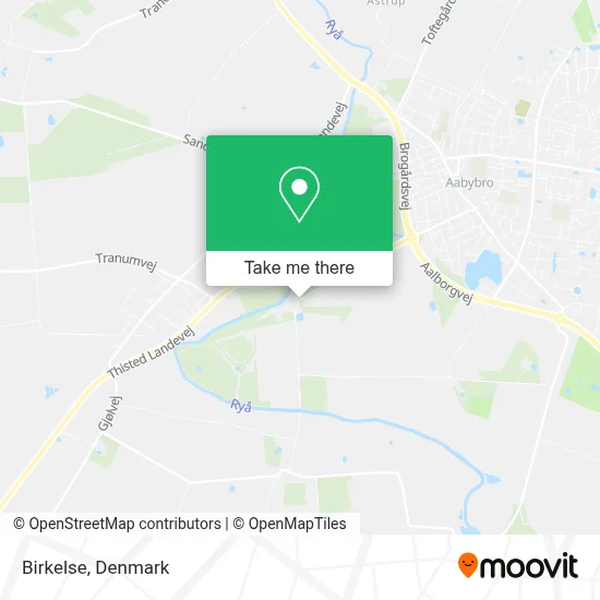 Birkelse map