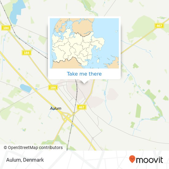 Aulum map