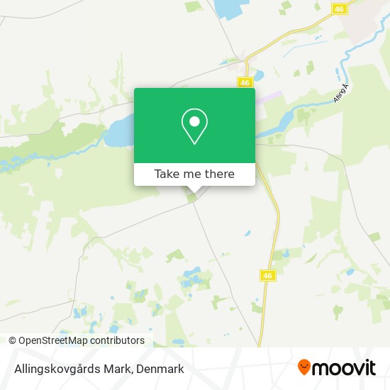 Allingskovgårds Mark map