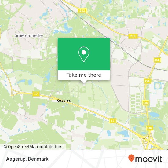 Aagerup map