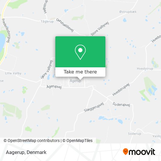 Aagerup map