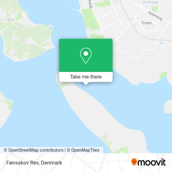 Fønsskov Rev map
