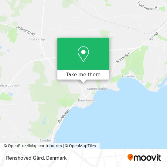 Rønshoved Gård map