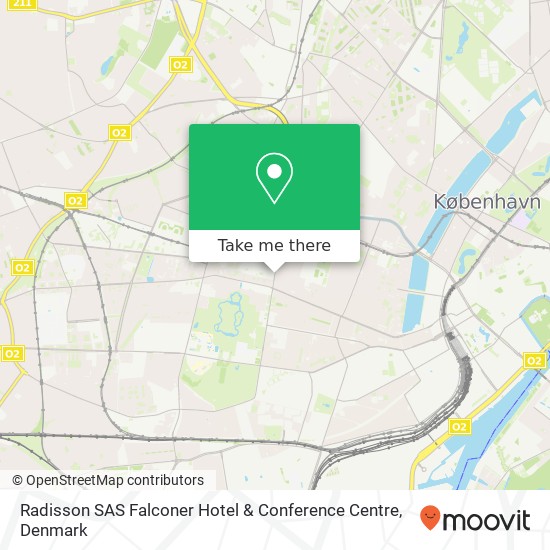 Radisson SAS Falconer Hotel & Conference Centre map