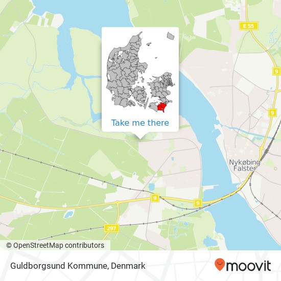 Guldborgsund Kommune map