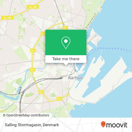 Salling Stormagasin map