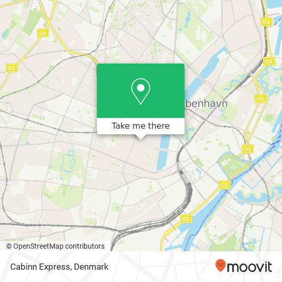 Cabinn Express map