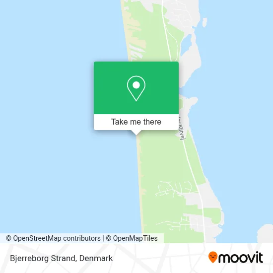 Bjerreborg Strand map