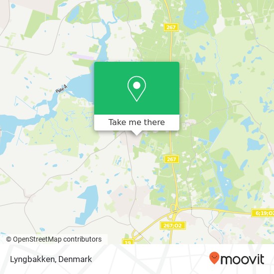 Lyngbakken map