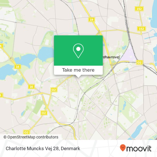 Charlotte Muncks Vej 28 map