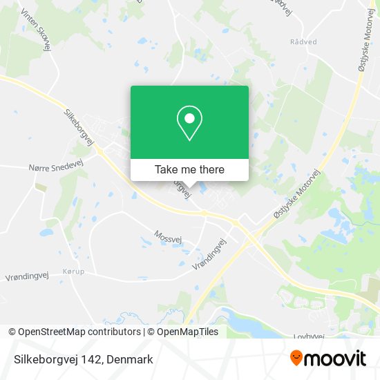 Silkeborgvej 142 map