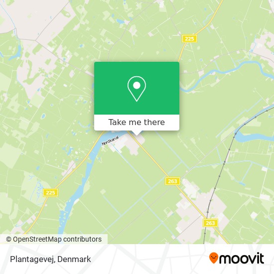 Plantagevej map