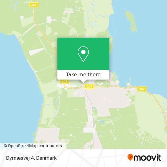 Dyrnæsvej 4 map