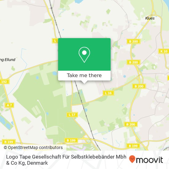 Logo Tape Gesellschaft Für Selbstklebebänder Mbh & Co Kg map