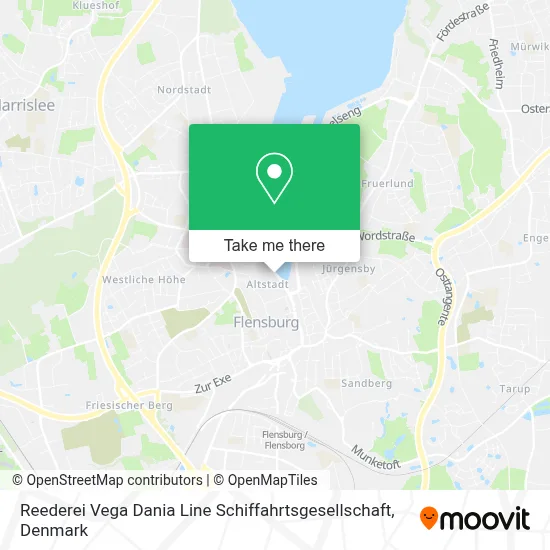 Reederei Vega Dania Line Schiffahrtsgesellschaft map
