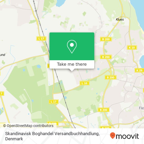 Skandinavisk Boghandel Versandbuchhandlung map