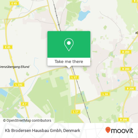 Kb Brodersen Hausbau Gmbh map