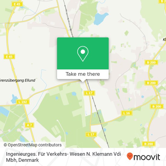 Ingenieurges. Für Verkehrs- Wesen N. Klemann Vdi Mbh map