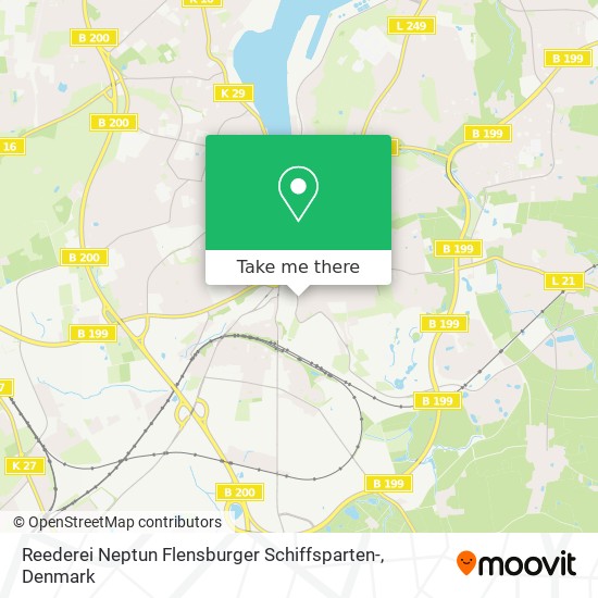 Reederei Neptun Flensburger Schiffsparten- map