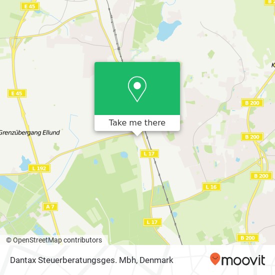 Dantax Steuerberatungsges. Mbh map