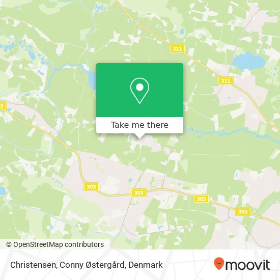 Christensen, Conny Østergård map
