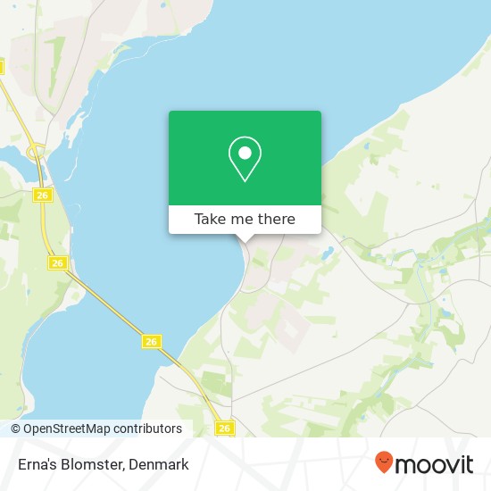 Erna's Blomster map