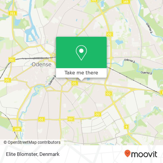 Elite Blomster map