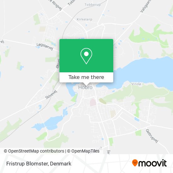 Fristrup Blomster map