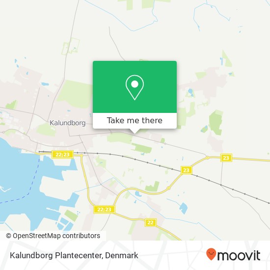 Kalundborg Plantecenter map