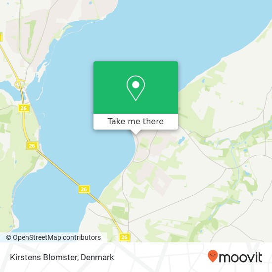 Kirstens Blomster map