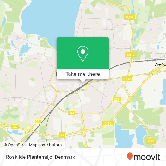 Roskilde Plantemiljø map