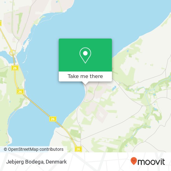 Jebjerg Bodega map