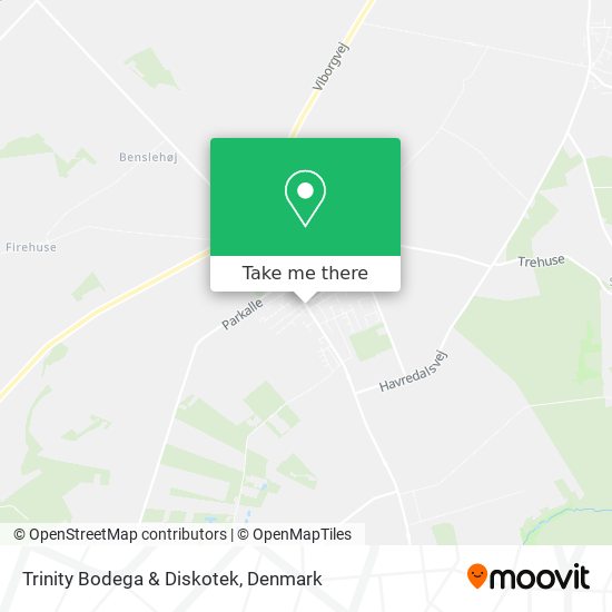 Trinity Bodega & Diskotek map
