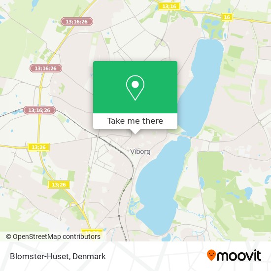 Blomster-Huset map