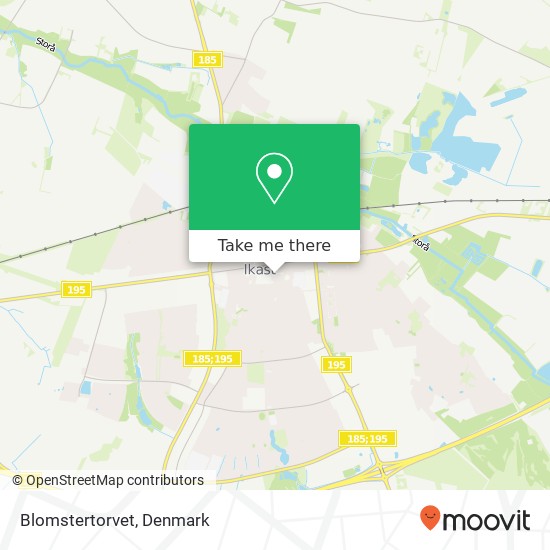 Blomstertorvet map