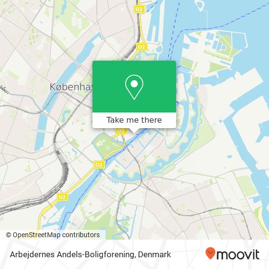 Arbejdernes Andels-Boligforening map