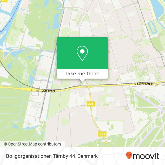 Boligorganisationen Tårnby 44 map