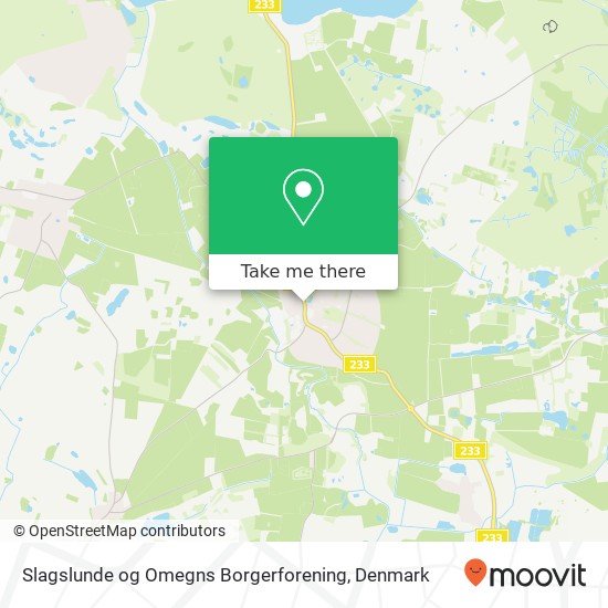 Slagslunde og Omegns Borgerforening map