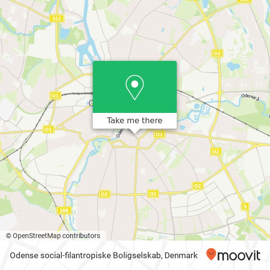 Odense social-filantropiske Boligselskab map